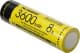 Акумуляторна батарейка Nitecore NL1836HP 61514HP 3600 mAh 1 шт