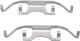 1091241 OJD (Quick Brake) Комплектующие дисковых тормозных колодок для BMW 5 Series