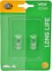 Автолампа Behr Hella Lifetime Long Life W5W W2,1x9,5d 5 W прозора 8GP003594163