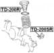 TD-200SR Febest Відбійник амортизатора для Toyota Land Cruiser