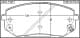 2201FQF Febest Тормозные колодки