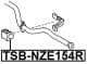 TSB-NZE154R Febest Втулка стабилизатора
