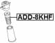 ADD8KHF Febest Відбійник амортизатора