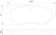 3801dailivf Febest Тормозные колодки