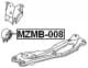 MZMB-008 Febest Подушка двигуна для Mazda 323