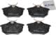 22-0347-0 Metelli Тормозные колодки