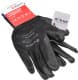 Перчатки рабочие Würth Black PU трикотажные с полиуретановым покрытием черные