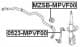 0523-MPVF00 Febest Стойка стабилизатора для Mazda MPV