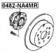 0482-NA4MR Febest Комплект ступицы колеса для Mitsubishi Grandis