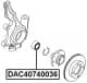 DAC40740036 Febest Підшипник ступиці колеса