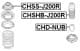 CHSS-J200R Febest Опора амортизатора