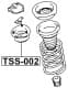 TSS-002 Febest Опора амортизатора