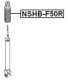 NSHB-F50R Febest Пильник амортизатора