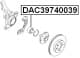 DAC39740039 Febest Подшипник ступицы колеса