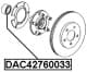 DAC42760033 Febest Подшипник ступицы колеса
