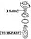 TSHB-PASF Febest Пыльник амортизатора