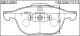 0501CRF Febest Тормозные колодки