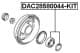 DAC28580044-KIT Febest Подшипник ступицы колеса