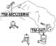 TM-MCU35RH Febest Подушка двигателя