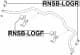 RNSB-LOGF Febest Втулка стабілізатора