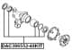 DAC386552-48KIT Febest Підшипник ступиці колеса