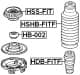 HSHB-FITF Febest Пыльник амортизатора
