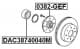 DAC38740040M Febest Підшипник ступиці колеса