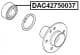 DAC42750037 Febest Подшипник ступицы колеса