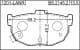 1201LANR Febest Тормозные колодки