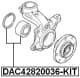 DAC42820036-KIT Febest Подшипник ступицы колеса