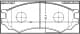 0201P10F Febest Тормозные колодки