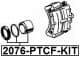 2076-PTCF-KIT Febest Поршень тормозного суппорта