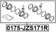 0175-JZS171R Febest Ремкомплект тормозного суппорта
