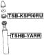 TSHB-YARR Febest Пильник амортизатора