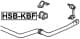 HSB-KBF Febest Втулка стабилизатора