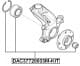 DAC37720033M-KIT Febest Подшипник ступицы колеса
