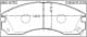 0401K77F Febest Тормозные колодки