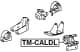 TM-CALDL Febest Подушка двигателя