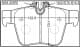 1601205r Febest Тормозные колодки
