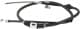 04100cyrh Febest Трос ручного тормоза для Mitsubishi Lancer