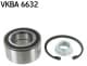 VKBA 6632 SKF Підшипник ступиці колеса
