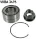 VKBA 3496 SKF Подшипник ступицы колеса