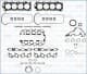 50344800 Ajusa Комплект прокладок полный для Lexus GX