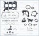 50475000 Ajusa Комплект прокладок полный для Opel Karl