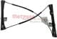 2160337 Metzger Стеклоподъемник для Seat Ibiza