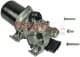 2190630 Metzger Двигун склоочисника для Nissan Qashqai