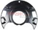 6115167 Metzger Кожух тормозного диска для Nissan Primera