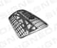 pad07016ga Signeda Решетка радиатора для Audi A6