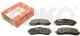 T2114053L TOKO Тормозные колодки для Nissan Micra