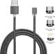 Кабель 3 в 1 XoKo Apple Lightning - Micro USB - type-C SC-350MGNT-GR 1,2 м